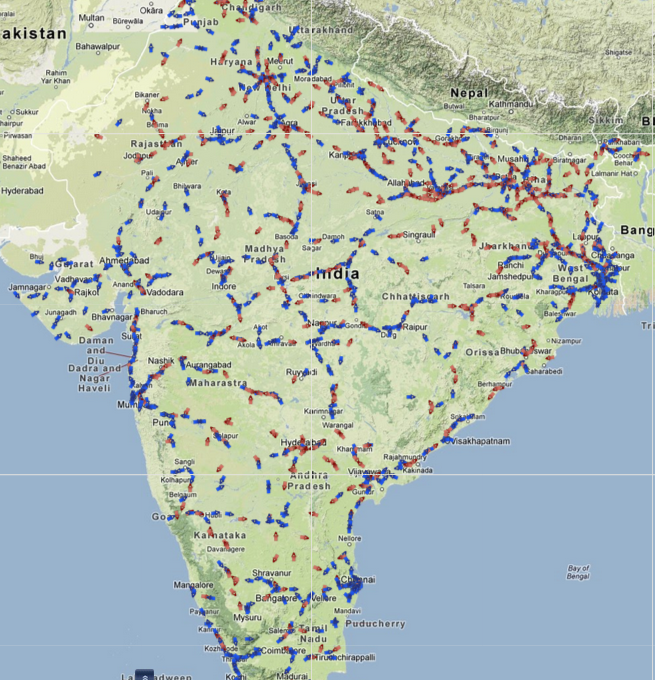 Spot Your Train On Map Track Your Train In Google Maps In India Using Rail Radar - Techrena