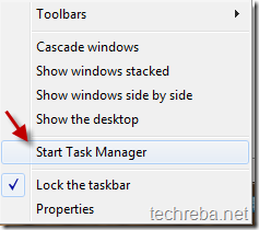 start task manager