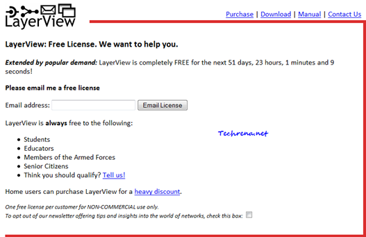 LayerView license key