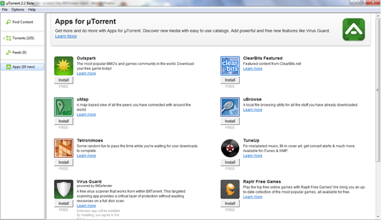 utorrent apps