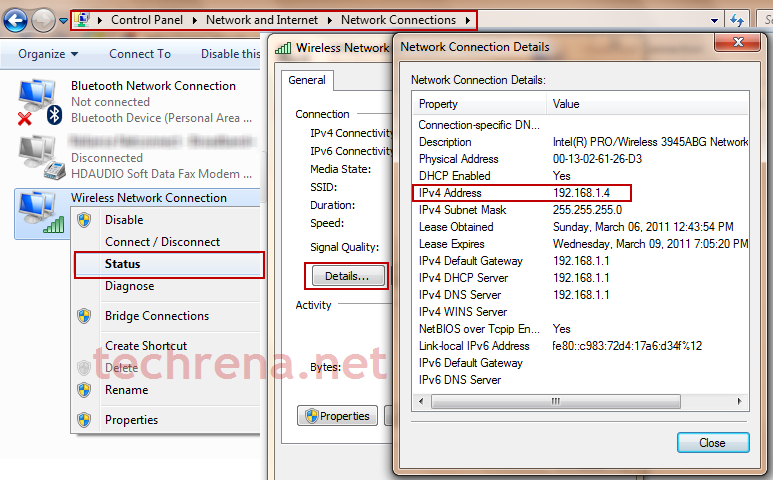 view ip address