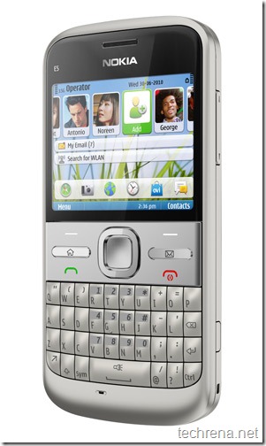 nokia e5 sideview