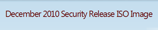 December 2010 security release iso