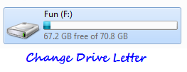 Change drive letter post image