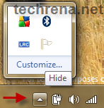 Auto Hide Inactive Icons