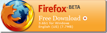 Firefox 3.6b1 windows download