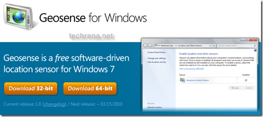 Download Geosense  for windows