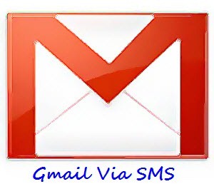 Gmail via SMS logo