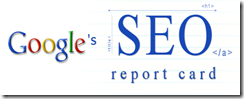 Google SEO report card