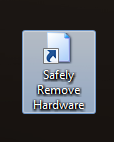 Safely remove hardware shortcut