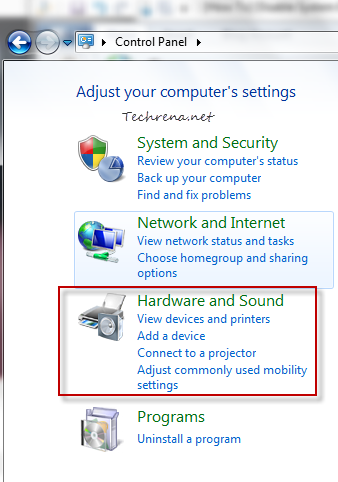 windows sound control panel windows sound control panel
