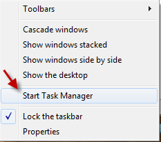 start task manager