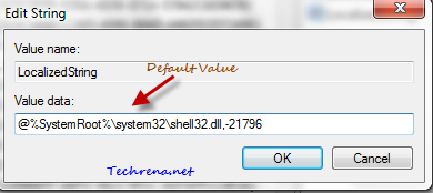 default string value 