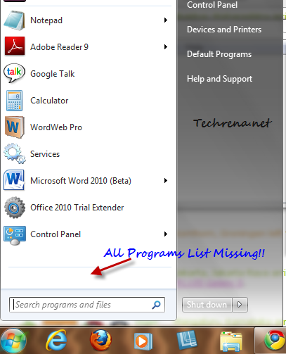 Remove All Programs From Start Menu Windows 7 Gpo