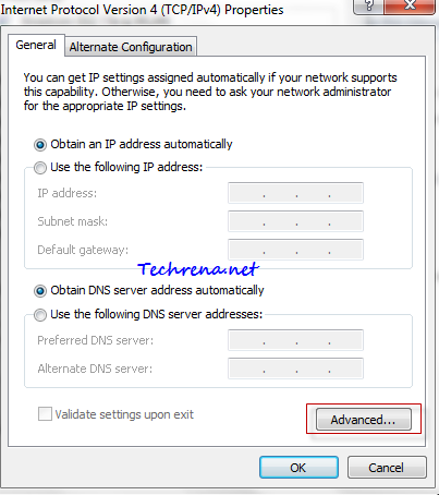 IPv4 properties