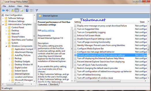 IE settings in GPEDIT