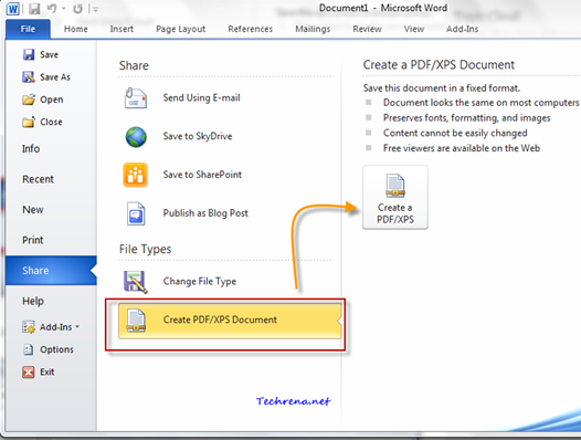 convert xps to pdf microsoft office 2010
