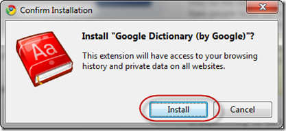 Google-dictionary-install