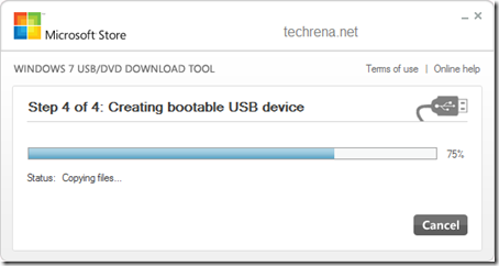 Microsoft Windows 7 USB/DVD Download tool