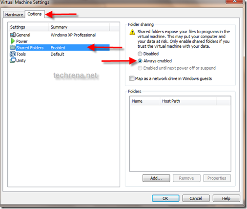 VMware-settings-folder