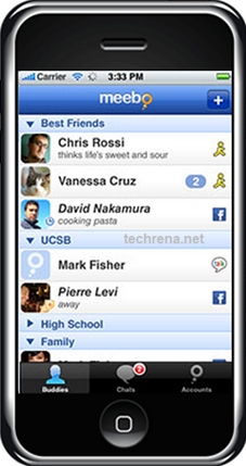meebo iphone online friends