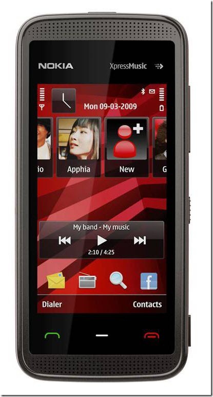 Nokia 5530_front_view