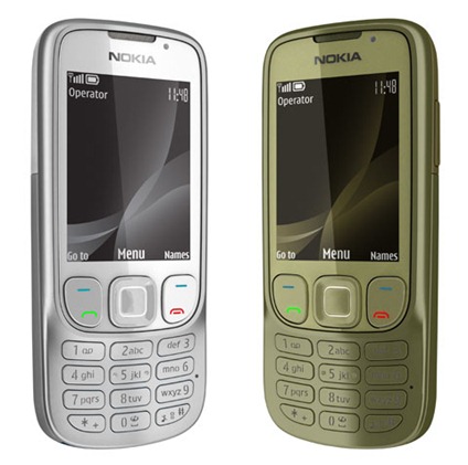 Nokia 6303i classic silver gold