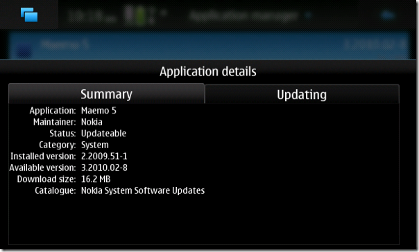 Nokia N900 Firmware V3.2010.02-08 update