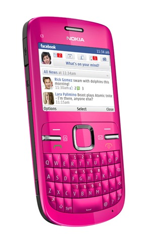 nokia c3. Nokia C3: Qwerty Keypad Phone