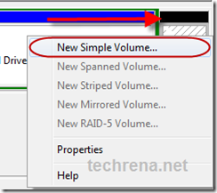 Hard Disk partition in Windows 7