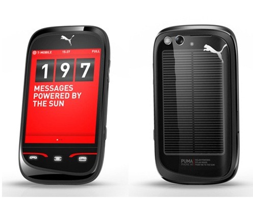 Puma Phones with Solar Charging feature
