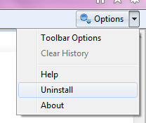 Ask toolbar uninstall option