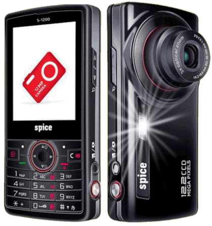 Spice S-1200 with 12MP camera price in india