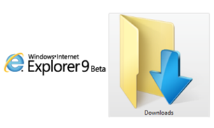 IE9 downloads