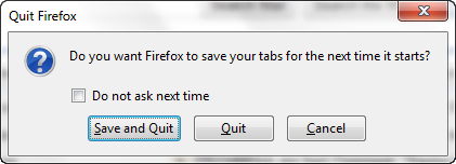 Quit firefox confirm