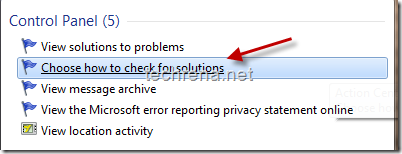 start menu search choose how to check solutions