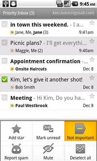 Gmail priotiy inbox in Android