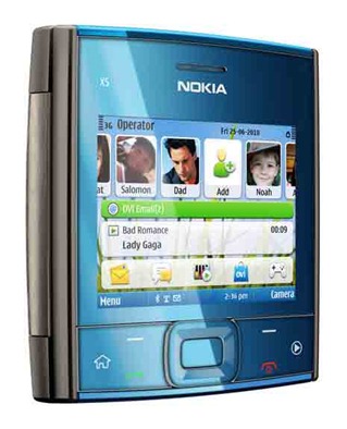 Nokia X5-01 blue