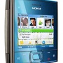 Nokia X5 blue small