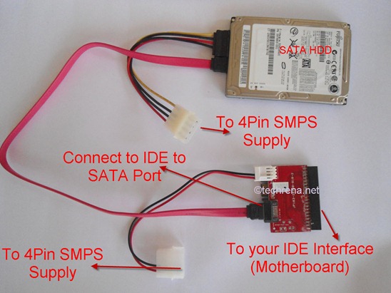 IDE-to-SATA-HDD